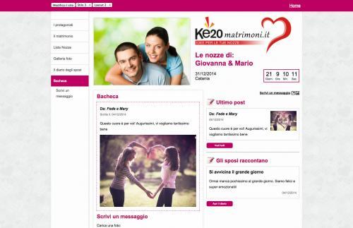 Ke20 matrimoni, organizzazione matrimoni a Catania